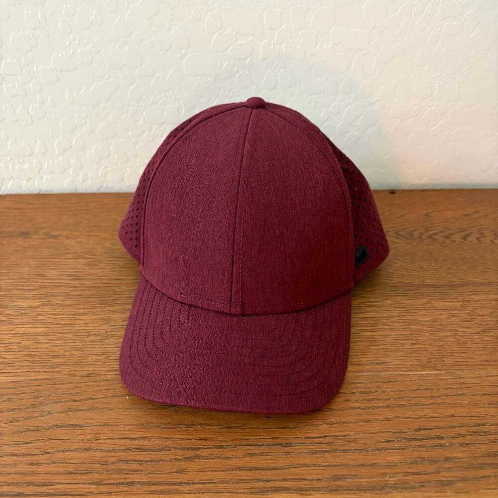 Melin A-Game Hydro Maroon Performance Snapback Hat